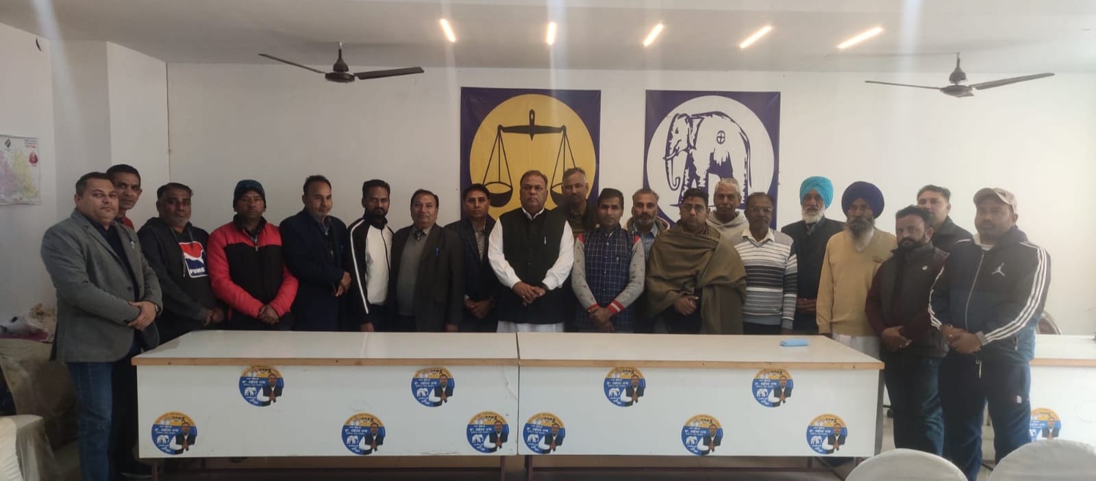 Bahujan Samaj Party will celebrate Dr. Ambedkar Ji's Pre-Nirvana Day on December 24 at Jafarpur.